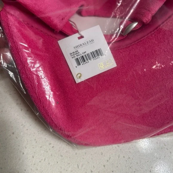 Shiraleah Fuschia Pink Baseball Cap NEW - Picture 6 of 6
